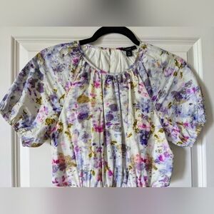 J Crew Flora Obscura dress